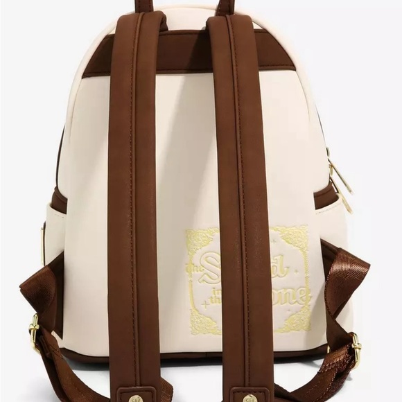NWT Loungefly Disney The Sword in the Stone Arthur & Merlin Mini Backpack - Picture 4 of 8